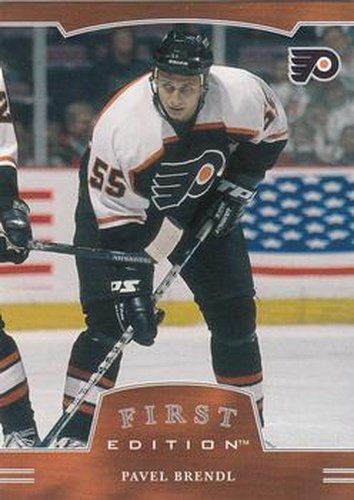 #82 Pavel Brendl - Philadelphia Flyers - 2002-03 Be a Player First Edition Hockey