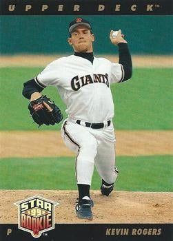 #8 Kevin Rogers - San Francisco Giants - 1993 Upper Deck Baseball