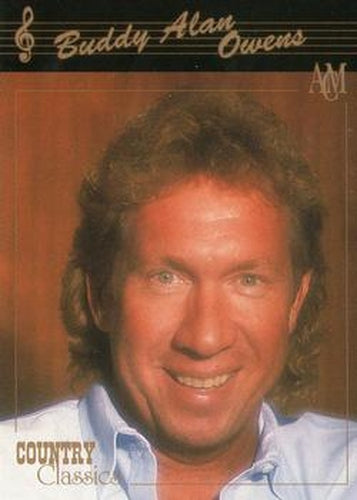 #8 Buddy Alan Owens - 1992 Collect-A-Card Country Classics
