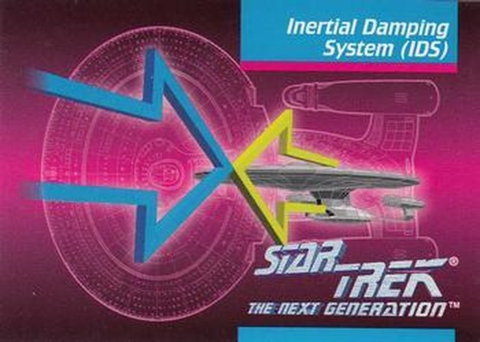 #92 Inertial Damping System IDS - 1992 Impel Star Trek: The Next Generation