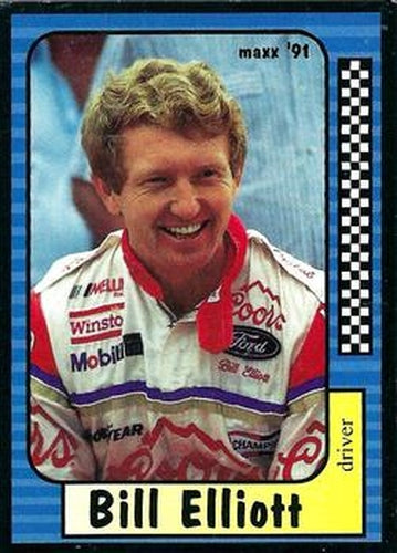 #9 Bill Elliott - Melling Racing - 1991 Maxx Racing