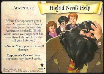 #9 Hagrid Needs Help - 2001 Harry Potter Quidditch cup