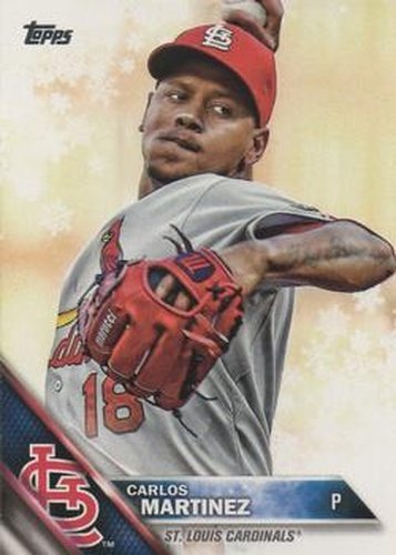 #HMW100 Carlos Martinez - St. Louis Cardinals - 2016 Topps Holiday Baseball