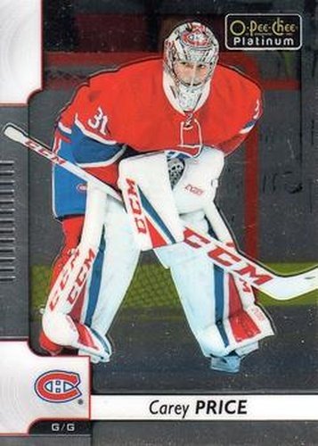 #100 Carey Price - Montreal Canadiens - 2017-18 O-Pee-Chee Platinum Hockey