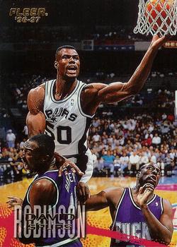 #100 David Robinson - San Antonio Spurs - 1996-97 Fleer Basketball