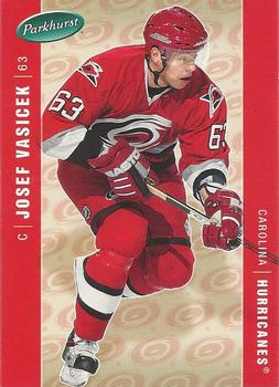 #100 Josef Vasicek - Carolina Hurricanes - 2005-06 Parkhurst Hockey