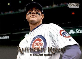 #100 Anthony Rizzo - Chicago Cubs - 2019 Stadium Club Baseball