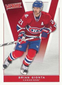 #100 Brian Gionta - Montreal Canadiens - 2010-11 Upper Deck Victory Hockey