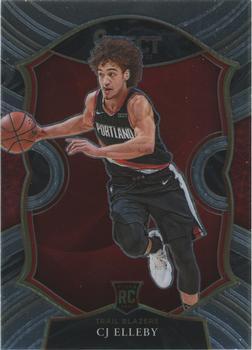 #100 CJ Elleby - Portland Trail Blazers - 2020-21 Panini Select Basketball