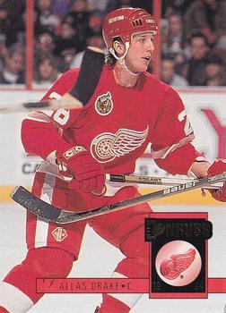 #100 Dallas Drake - Detroit Red Wings - 1993-94 Donruss Hockey