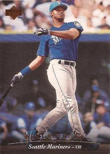 #100 Ken Griffey Jr. - Seattle Mariners - 1995 Upper Deck Baseball