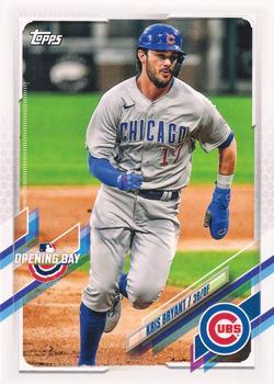 #100 Kris Bryant - Chicago Cubs - 2021 Topps Opening Day Baseball