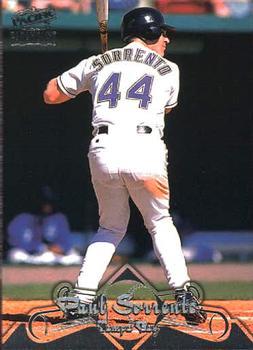 #100 Paul Sorrento - Tampa Bay Devil Rays - 1998 Pacific Paramount Baseball