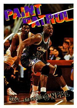 #100 Shaquille O'Neal - Orlando Magic - 1994-95 Topps Basketball
