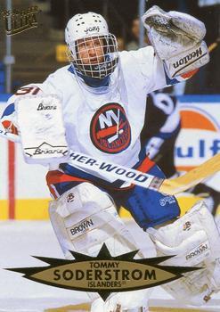 #100 Tommy Soderstrom - New York Islanders - 1995-96 Ultra Hockey
