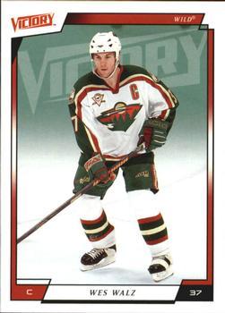 #100 Wes Walz - Minnesota Wild - 2006-07 Upper Deck Victory Hockey