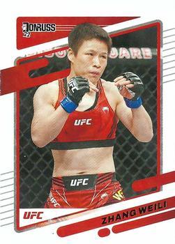 #100 Zhang Weili - 2022 Donruss UFC MMA
