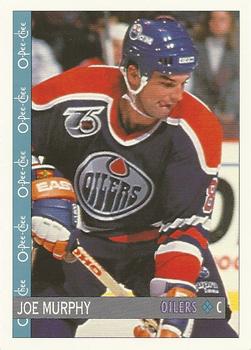 #100 Joe Murphy - Edmonton Oilers - 1992-93 O-Pee-Chee Hockey
