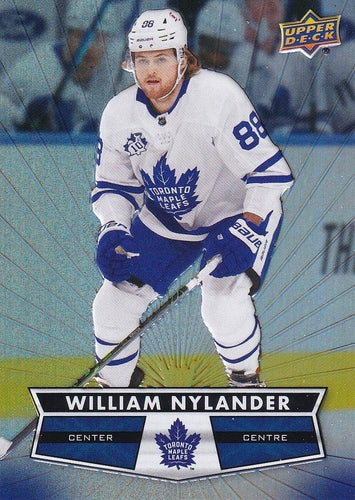 #100 William Nylander - Toronto Maple Leafs - 2021-22 Upper Deck Tim Hortons Hockey