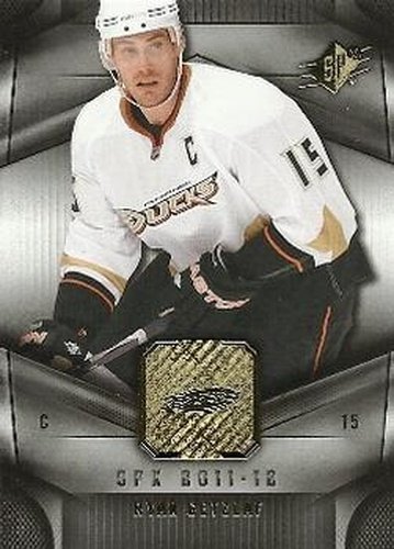 #100 Ryan Getzlaf - Anaheim Ducks - 2011-12 SPx Hockey