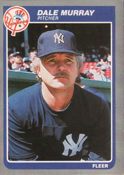 #137 Dale Murray - New York Yankees - 1985 Fleer Baseball