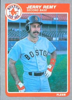 #167 Jerry Remy - Boston Red Sox - 1985 Fleer Baseball