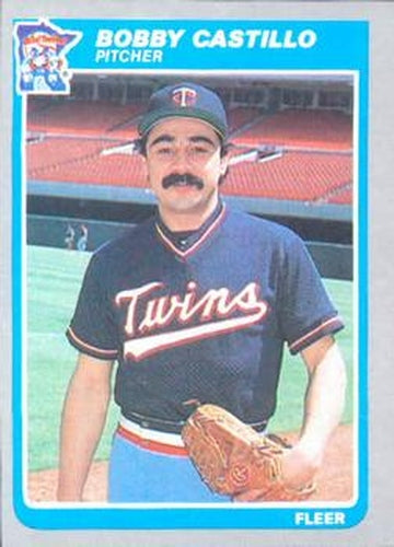 #274 Bobby Castillo - Minnesota Twins - 1985 Fleer Baseball