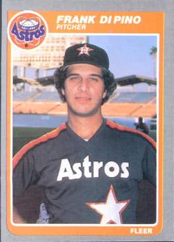#349 Frank DiPino - Houston Astros - 1985 Fleer Baseball