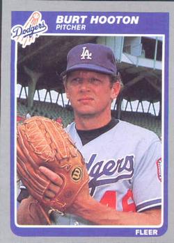 #373 Burt Hooton - Los Angeles Dodgers - 1985 Fleer Baseball