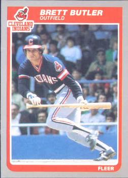 #441 Brett Butler - Cleveland Indians - 1985 Fleer Baseball