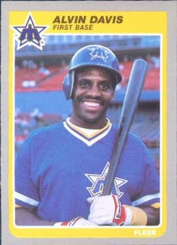 #488 Alvin Davis - Seattle Mariners - 1985 Fleer Baseball