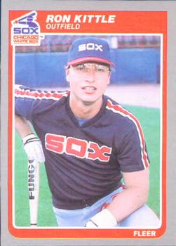 #518 Ron Kittle - Chicago White Sox - 1985 Fleer Baseball