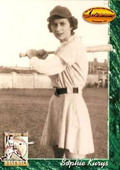 #97 Sophie Kurys - Racine Belles - 1994 Ted Williams Baseball