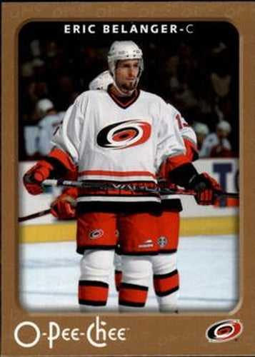 #101 Eric Belanger - Carolina Hurricanes - 2006-07 O-Pee-Chee Hockey