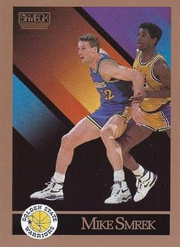 #101 Mike Smrek - Golden State Warriors - 1990-91 SkyBox Basketball
