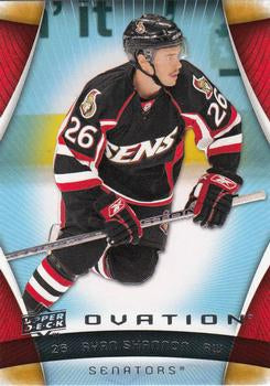 #101 Ryan Shannon - Ottawa Senators - 2009-10 Upper Deck Ovation Hockey