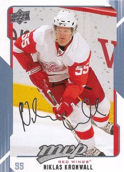 #101 Niklas Kronwall - Detroit Red Wings - 2008-09 Upper Deck MVP Hockey