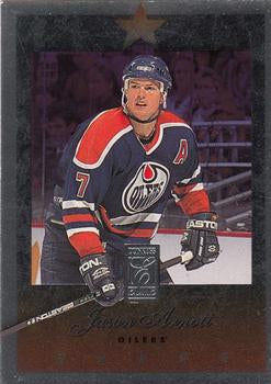 #101 Jason Arnott - Edmonton Oilers - 1995-96 Donruss Elite Hockey