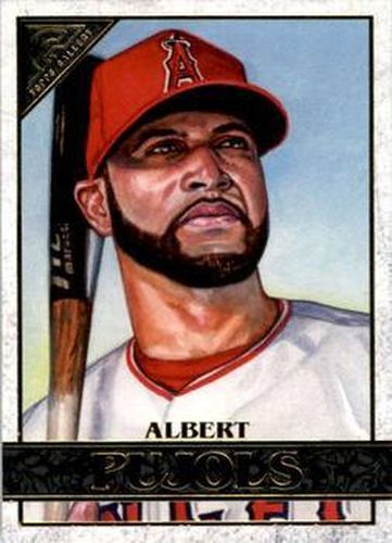 #101 Albert Pujols - Los Angeles Angels - 2020 Topps Gallery Baseball