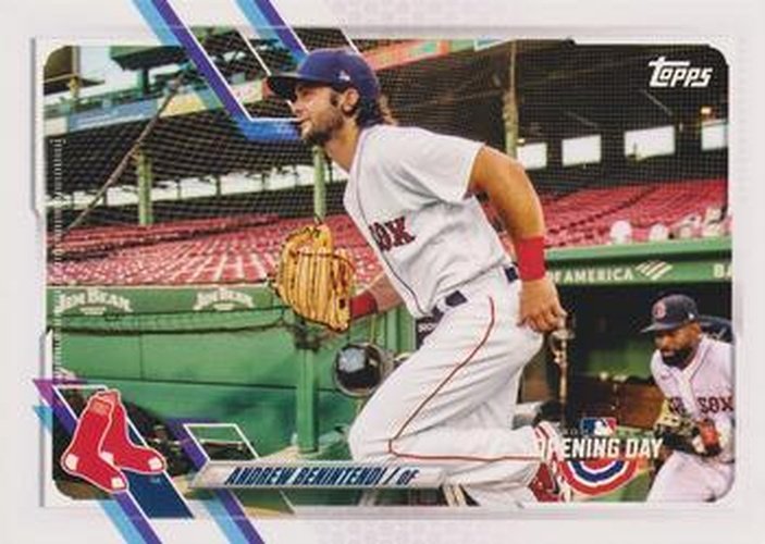 #101 Andrew Benintendi - Boston Red Sox - 2021 Topps Opening Day Baseball