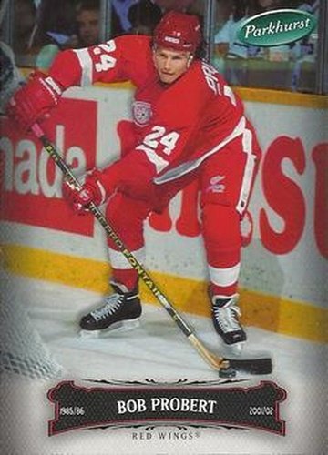 #101 Bob Probert - Detroit Red Wings - 2006-07 Parkhurst Hockey