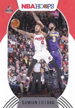 #101 Damian Lillard - Portland Trail Blazers - 2020-21 Hoops Basketball