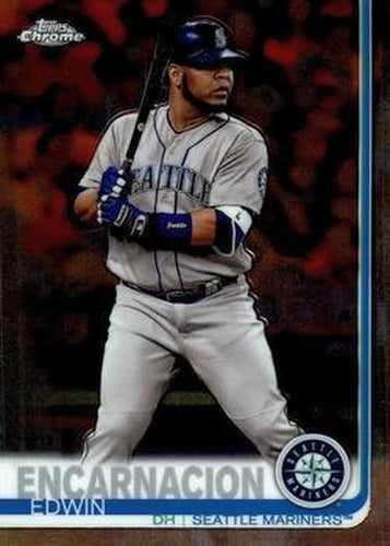#101 Edwin Encarnacion - Seattle Mariners - 2019 Topps Chrome Baseball