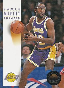 #101 James Worthy - Los Angeles Lakers - 1993-94 SkyBox Premium Basketball