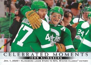 #101 John Klingberg - Dallas Stars - 2020-21 SP Authentic Hockey