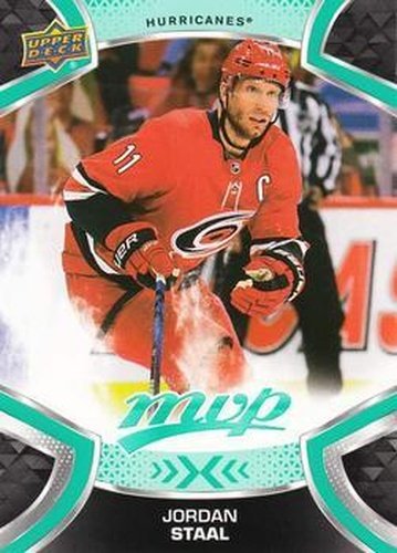 #101 Jordan Staal - Carolina Hurricanes - 2021-22 Upper Deck MVP Hockey