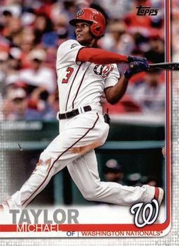 #101 Michael Taylor - Washington Nationals - 2019 Topps Baseball