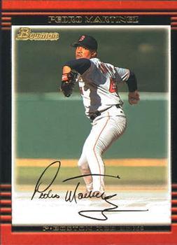 #101 Pedro Martinez - Boston Red Sox - 2002 Bowman Baseball