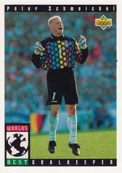 #101 Peter Schmeichel - Denmark - 1993 Upper Deck World Cup Preview English/Spanish Soccer