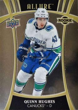 #101 Quinn Hughes - Vancouver Canucks - 2019-20 Upper Deck Allure Hockey